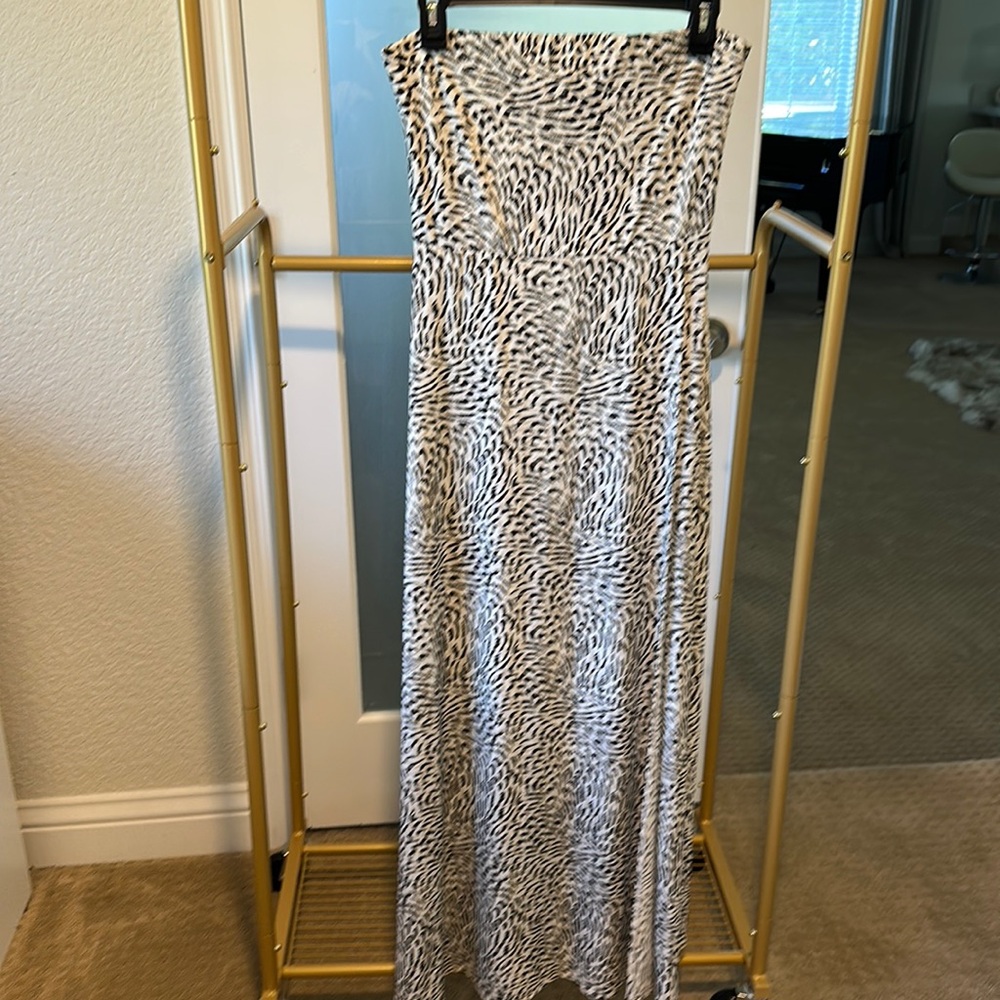 Banana republic strapless dress